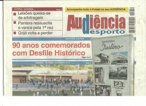 Garagem Justino no Jornal Audiência