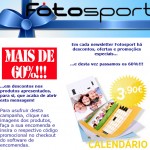 Campanha de e-mail marketing para a Fotosport